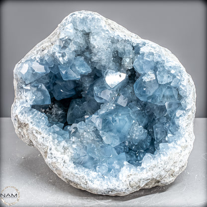 Natürliche Celestit Kristall-Druse -7258,47g