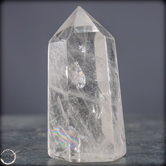 Natürlicher Quarz-Kristall Obelisk, Brasilien - 265,77g