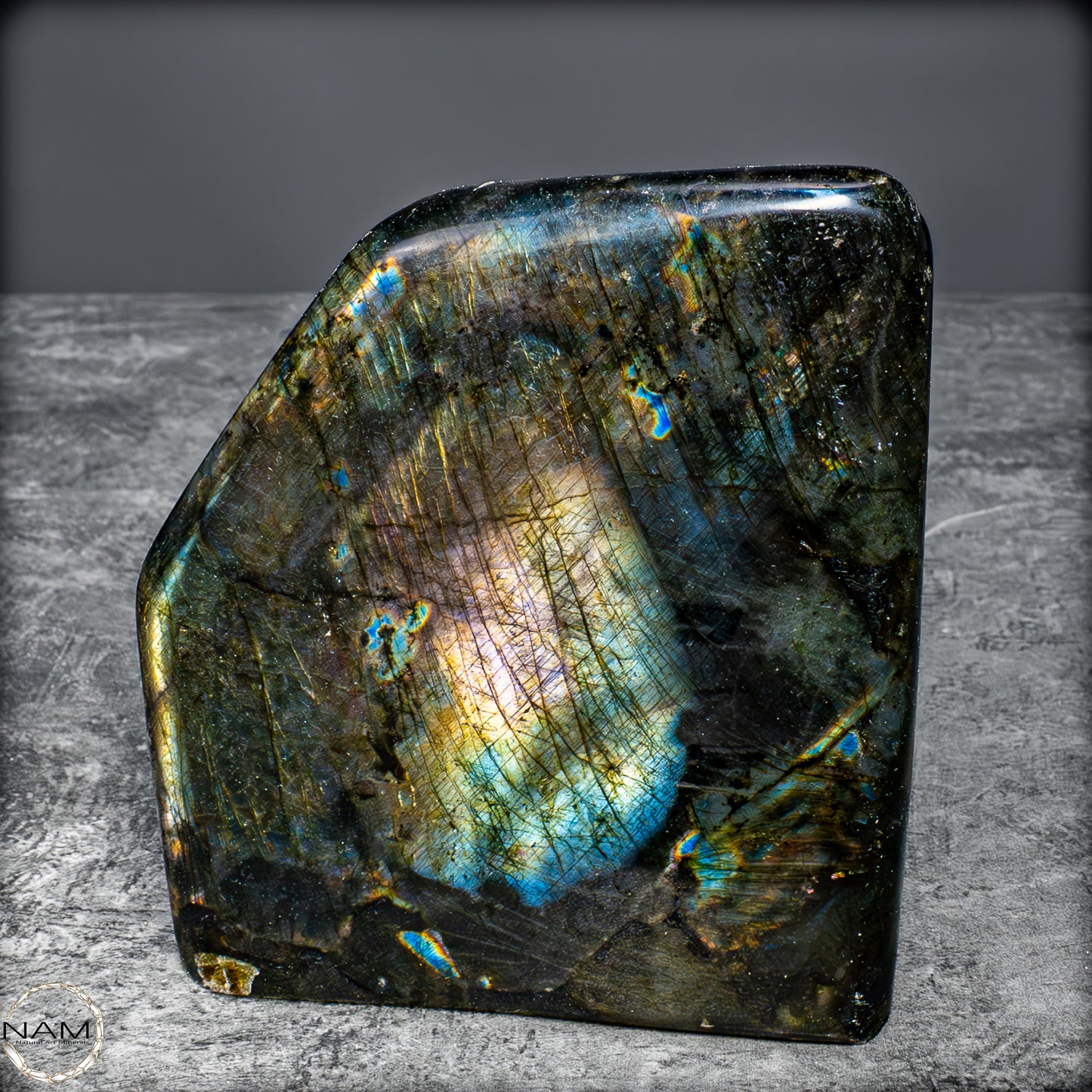 Natürliche Labradorit Kristall-Freiform - 849,27 g