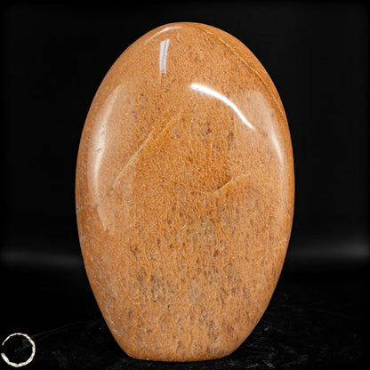 Natürliche Pfirsich-Mondstein Freiform - 641,68 g