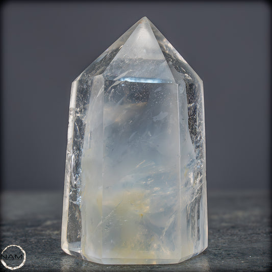 Natürlicher Quarz-Kristall Obelisk, Brasilien - 299,39g