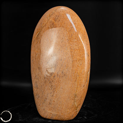 Natürliche Pfirsich-Mondstein Freiform - 641,68 g