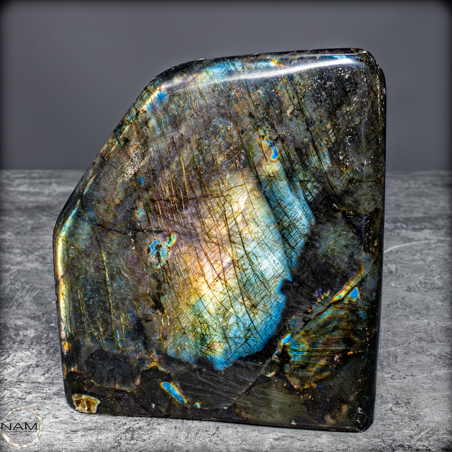 Natürliche Labradorit Kristall-Freiform - 849,27 g