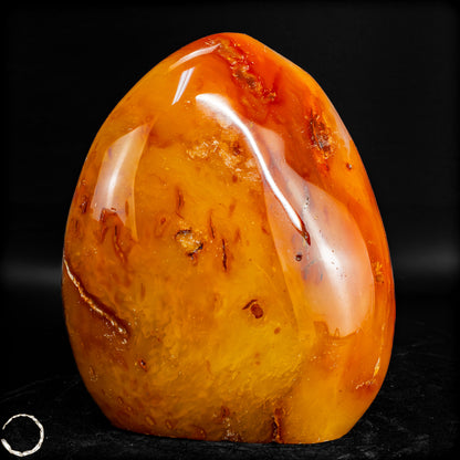 Natürlicher Roter Carneol-Kristall Freiform - 363,15 g