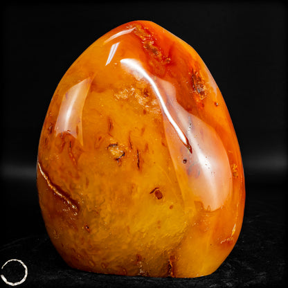 Natürlicher Roter Carneol-Kristall Freiform - 363,15 g