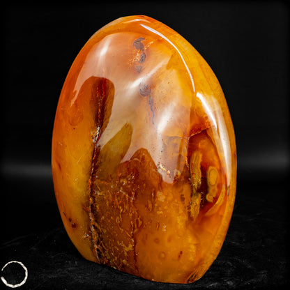 Natürlicher Roter Carneol-Kristall Freiform - 363,15 g