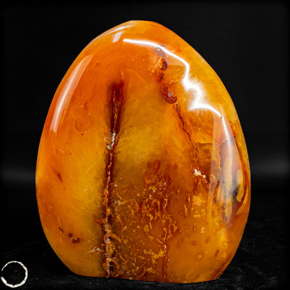 Natürlicher Roter Carneol-Kristall Freiform - 363,15 g