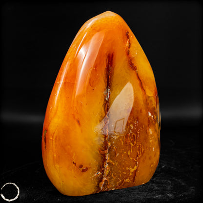 Natürlicher Roter Carneol-Kristall Freiform - 363,15 g