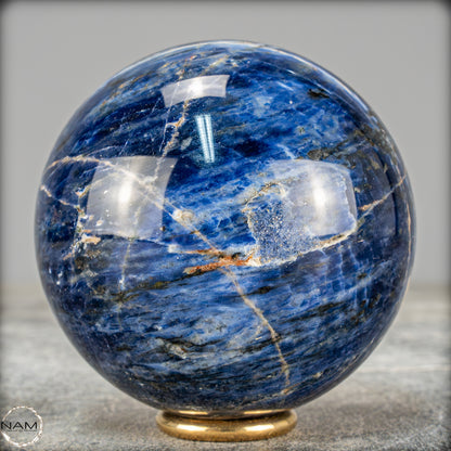 Natürliche Sodalith Kugel – 539,68g - 74,5mm