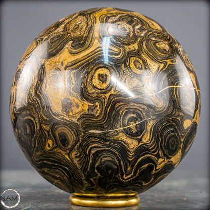 Natürliche Stromatolith -Fossile Algen als Kugel - 2000,15g - 118mm