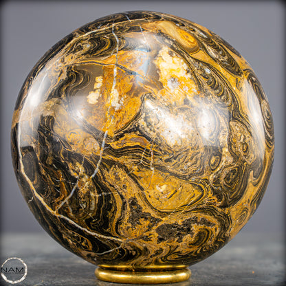 Natürliche Stromatolith -Fossile Algen als Kugel - 2000,15g - 118mm