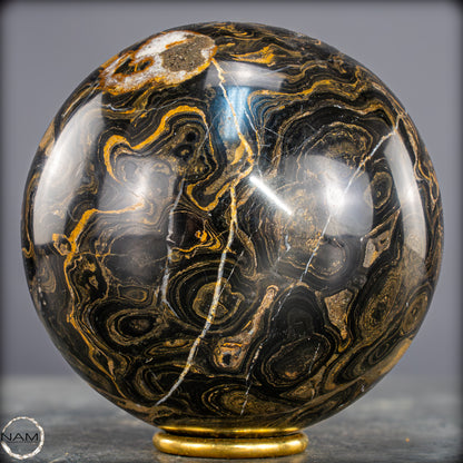Natürliche Stromatolith -Fossile Algen als Kugel - 2000,15g - 118mm