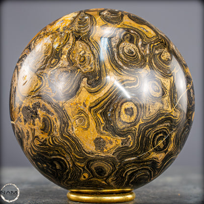 Natürliche Stromatolith -Fossile Algen als Kugel - 2000,15g - 118mm