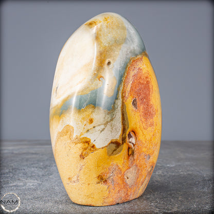 Natürliche Polychrome Jaspis Kristall-Freiform - 914,32g