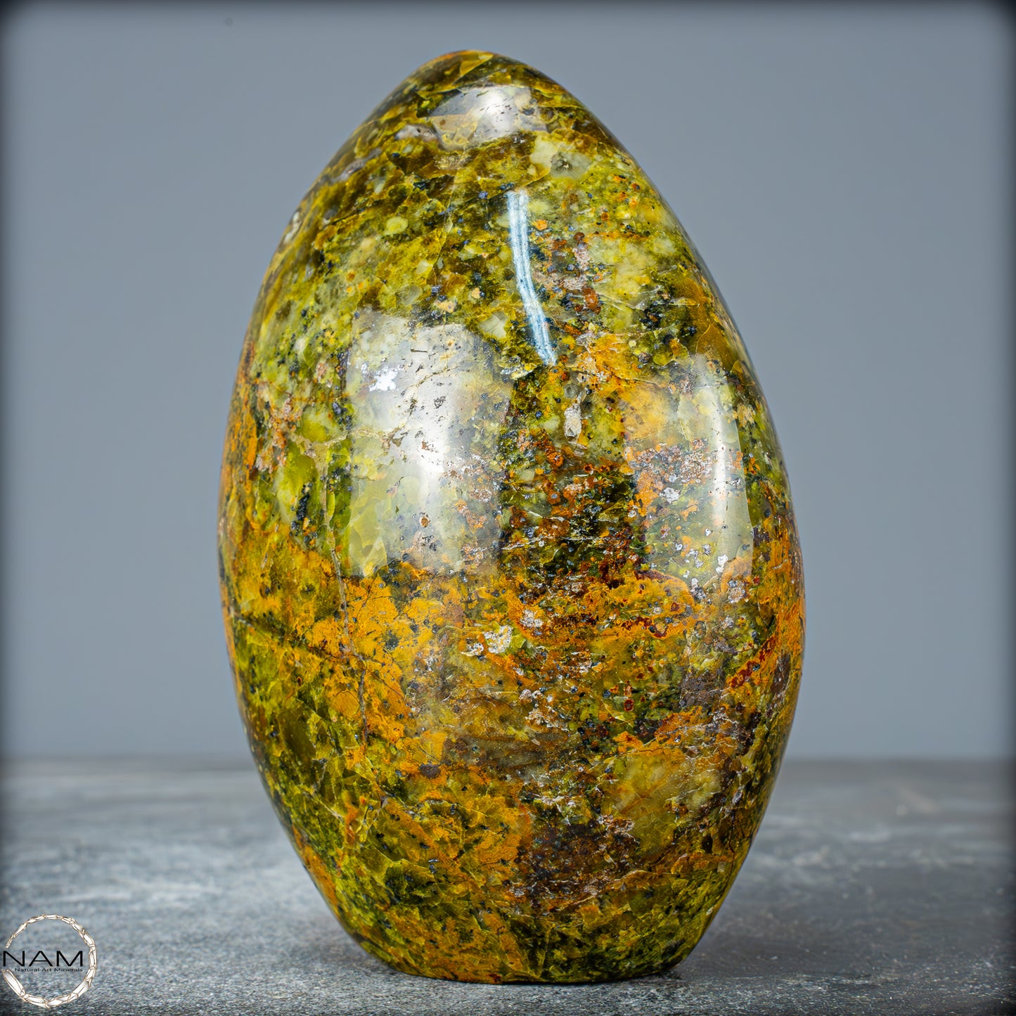 Natürliche Grüner Opal-Kristall Freiform - 718,29g