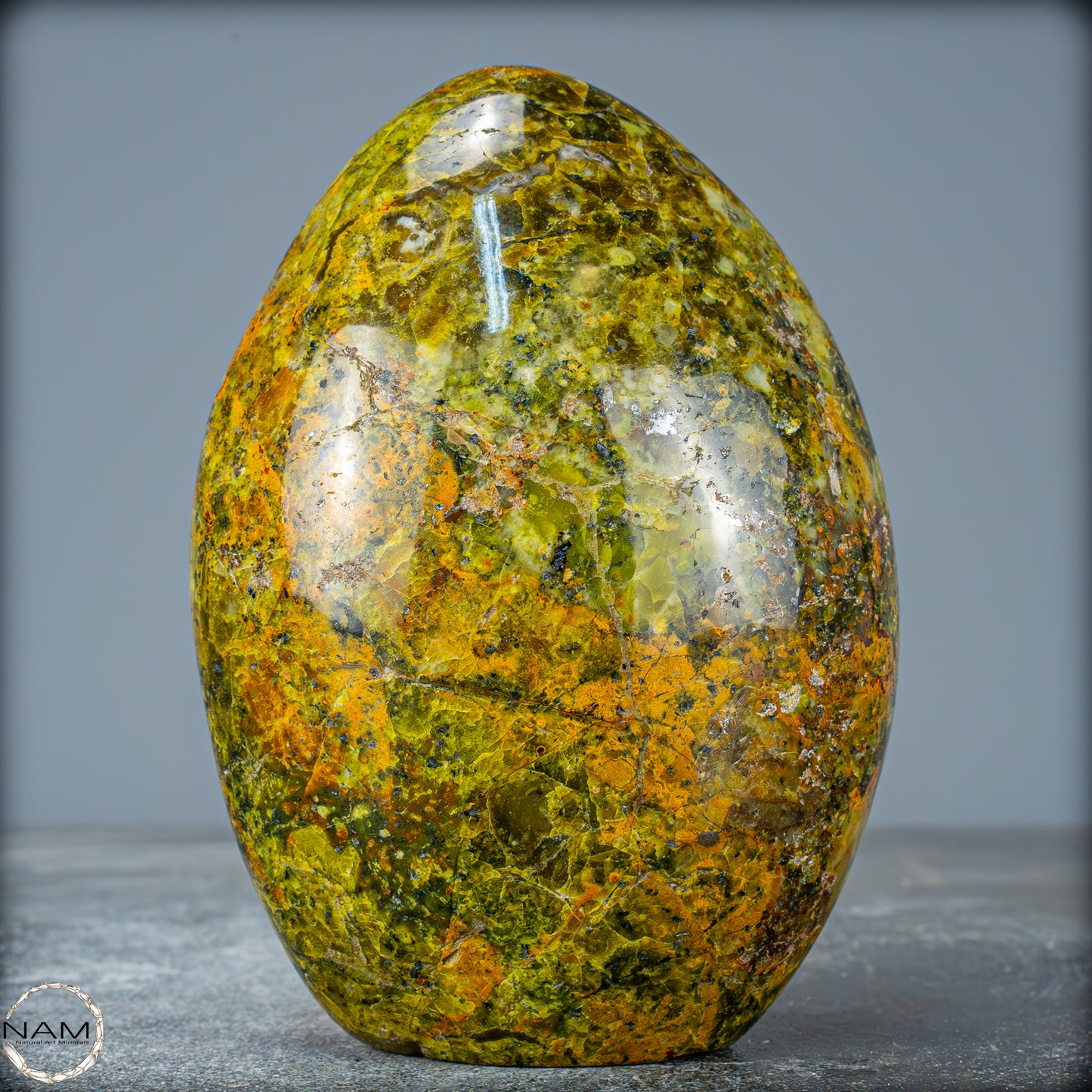 Natürliche Grüner Opal-Kristall Freiform - 718,29g