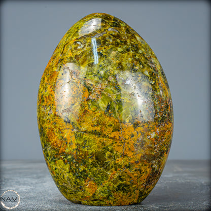 Natürliche Grüner Opal-Kristall Freiform - 718,29g