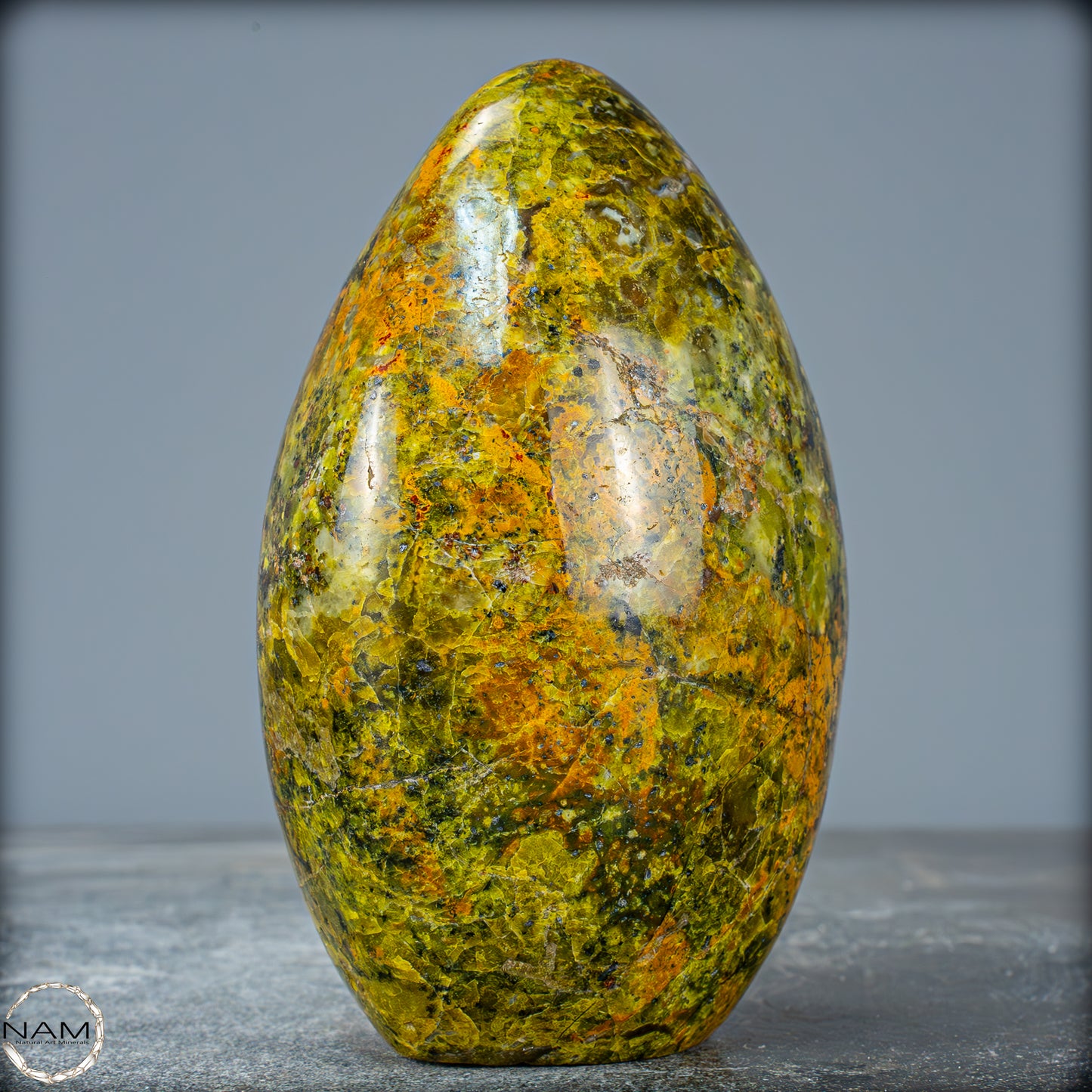Natürliche Grüner Opal-Kristall Freiform - 718,29g