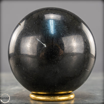 Schwarze Tourmalin-Kristall Kugel aus Brasilien - 892,65g - 84mm