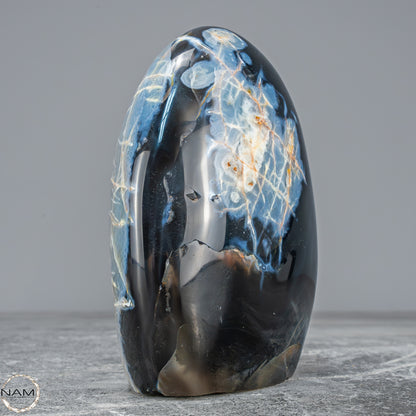 Natürliche Orca-Achat Kristall Freiform aus Brasilien - 1163,95g