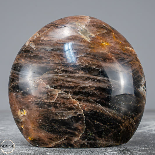 Natürliche Funkelnde Mondstein Kristall-Freiform - 831,39g