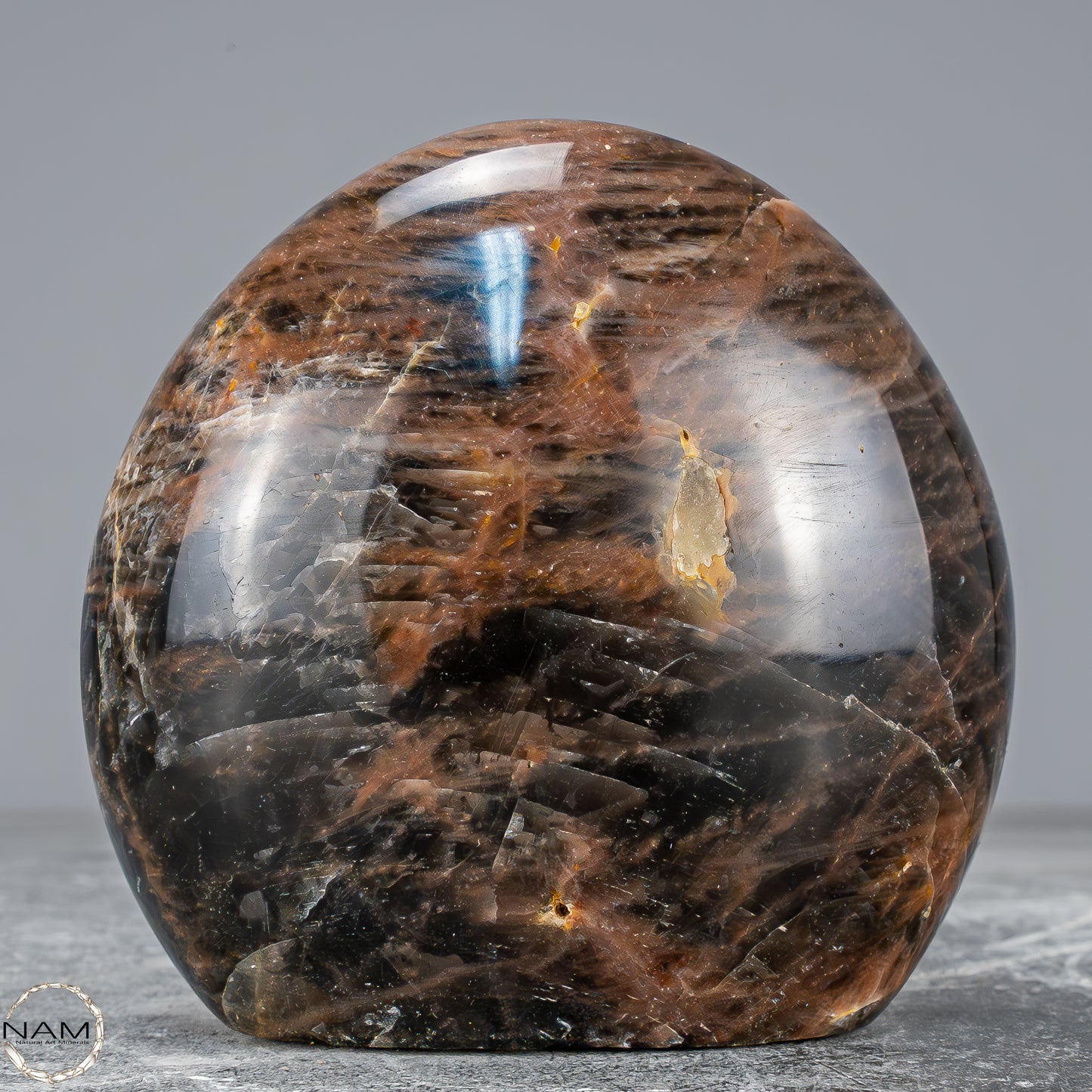 Natürliche Funkelnde Mondstein Kristall-Freiform - 831,39g