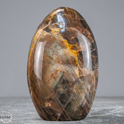 Natürliche Funkelnde Mondstein Kristall-Freiform - 804,45g