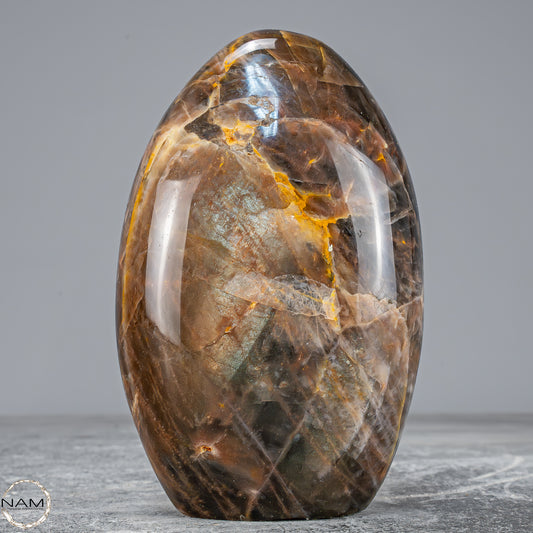 Natürliche Funkelnde Mondstein Kristall-Freiform - 804,45g