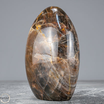Natürliche Funkelnde Mondstein Kristall-Freiform - 804,45g