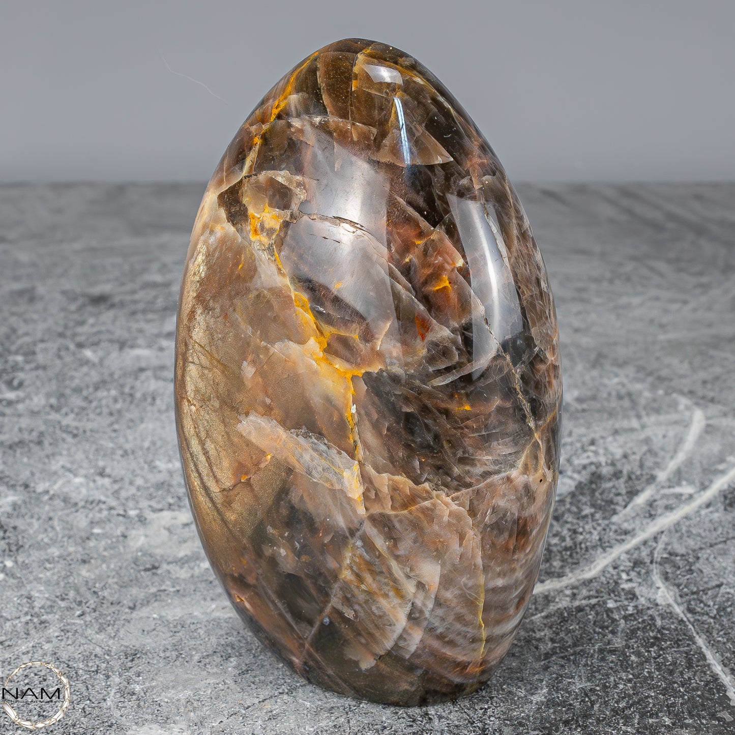Natürliche Funkelnde Mondstein Kristall-Freiform - 804,45g
