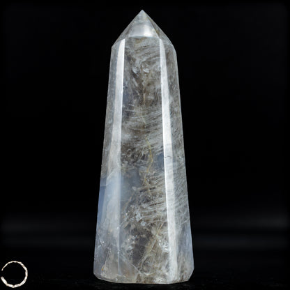 Natürlicher Lila-Lavendel-Rosenquarz Obelisk aus Brasilien - 800,11g