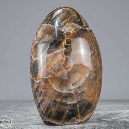 Natürliche Funkelnde Mondstein Kristall-Freiform - 804,45g