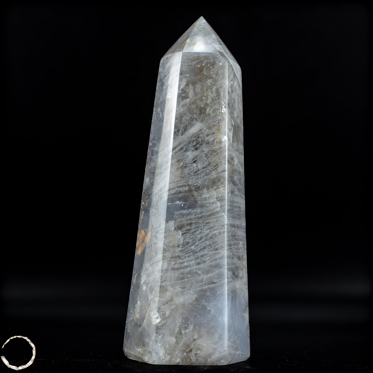 Natürlicher Lila-Lavendel-Rosenquarz Obelisk aus Brasilien - 800,11g