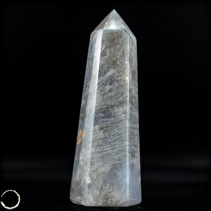 Natürlicher Lila-Lavendel-Rosenquarz Obelisk aus Brasilien - 800,11g