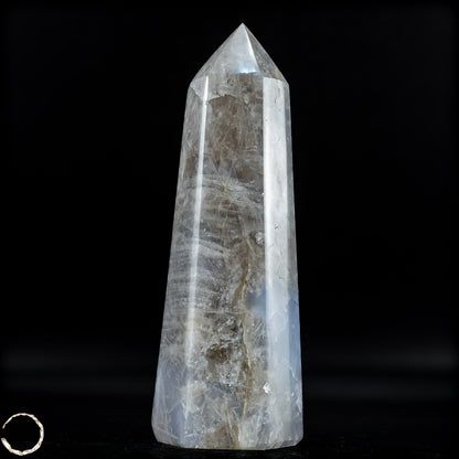 Natürlicher Lila-Lavendel-Rosenquarz Obelisk aus Brasilien - 800,11g
