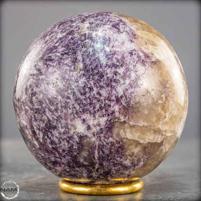 Natürliche Einhornstein - Lepidolit Kristall-Kugel - 959,09g - 87mm