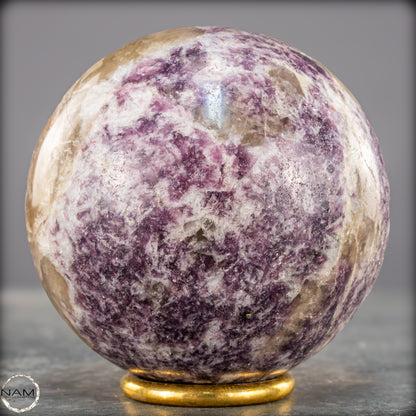 Natürliche Einhornstein - Lepidolit Kristall-Kugel - 959,09g - 87mm