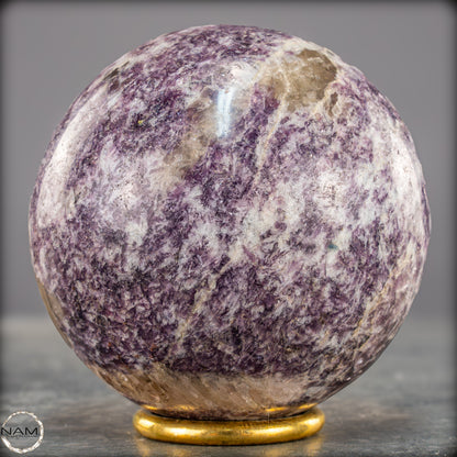 Natürliche Einhornstein - Lepidolit Kristall-Kugel - 959,09g - 87mm