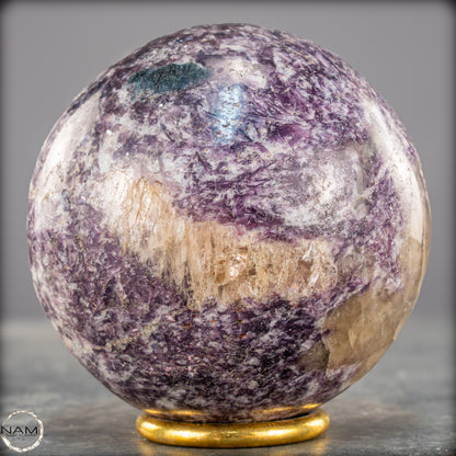 Natürliche Einhornstein - Lepidolit Kristall-Kugel - 959,09g - 87mm