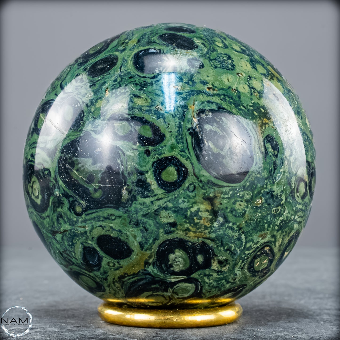 Natürliche Kambaba-Jaspis Kristall-Kugel - 873,25g - 80mm (Kopie)