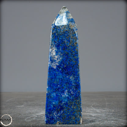 Natürlicher Königsblauer Lapislazuli Kristall-Obelisk, Spitzenqualität - 247,85g