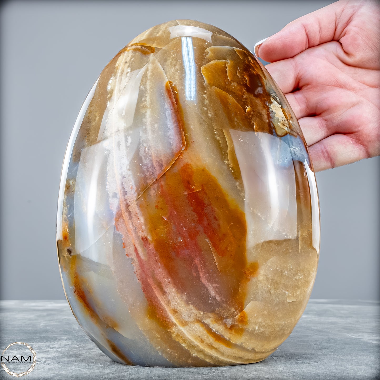 Natürliche Ozean-Jaspis Kristall-Freiform - 2760,18g