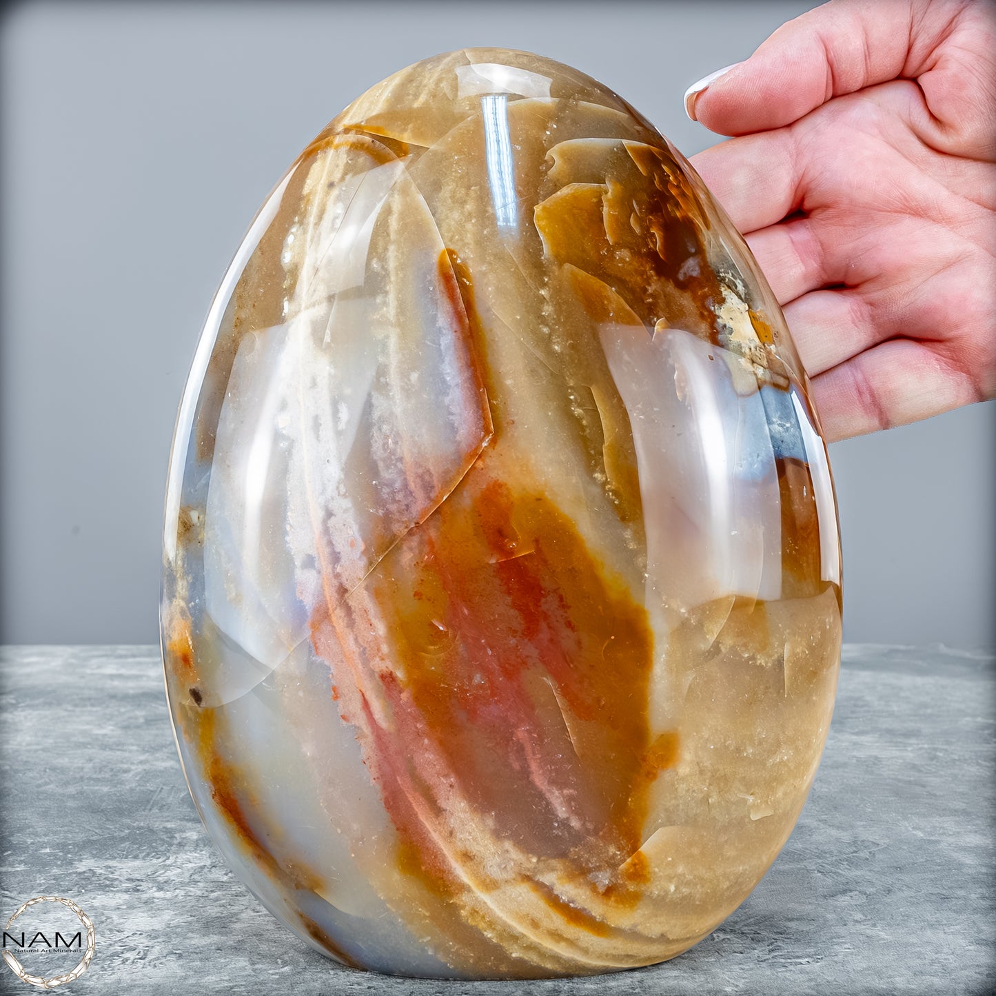 Natürliche Ozean-Jaspis Kristall-Freiform - 2760,18g