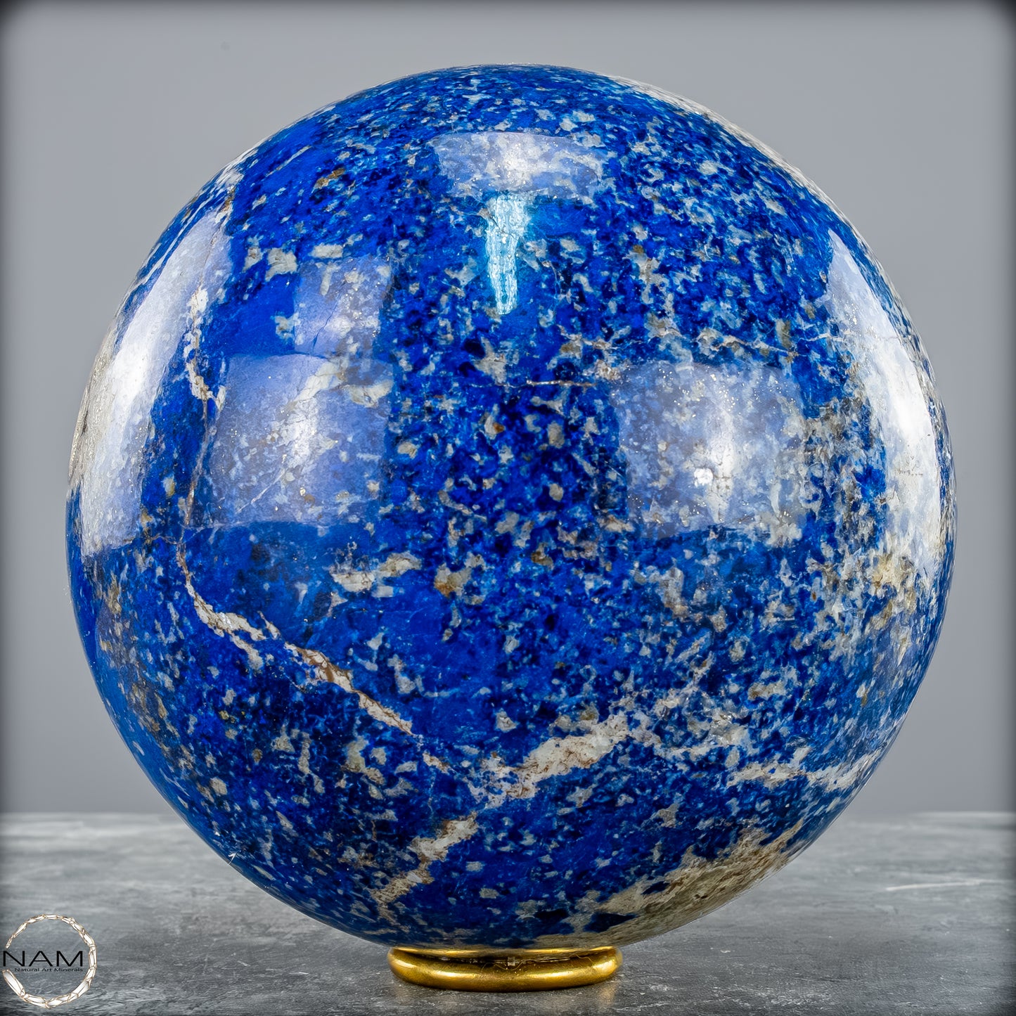 Lapis Lazuli Kugel in höchster Qualität – Tiefe, Weisheit und königliche Schönheit- 5818,18g