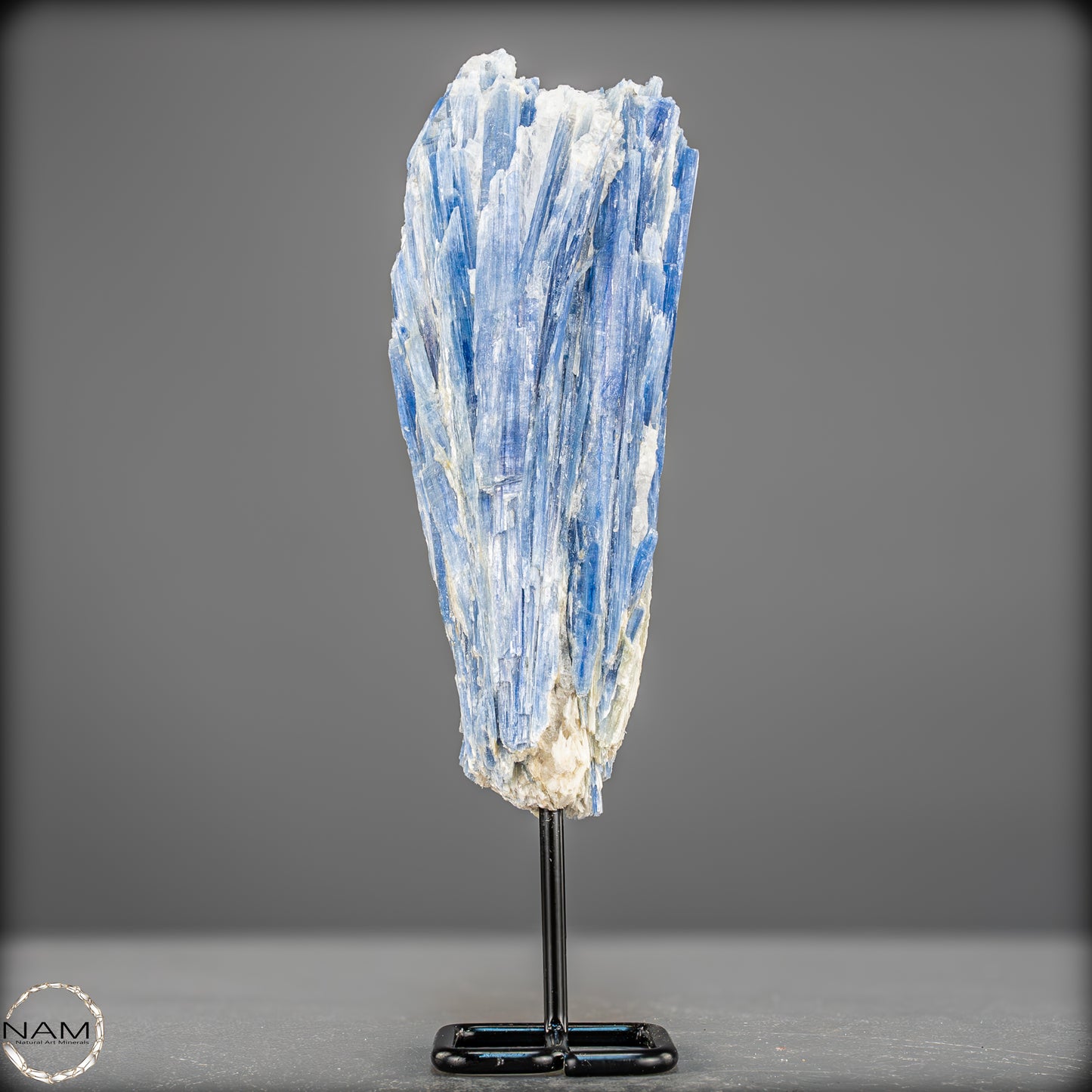 Natürlicher Kyanit-Kristall Cluster auf Ständer aus Brasilien - 438,69g