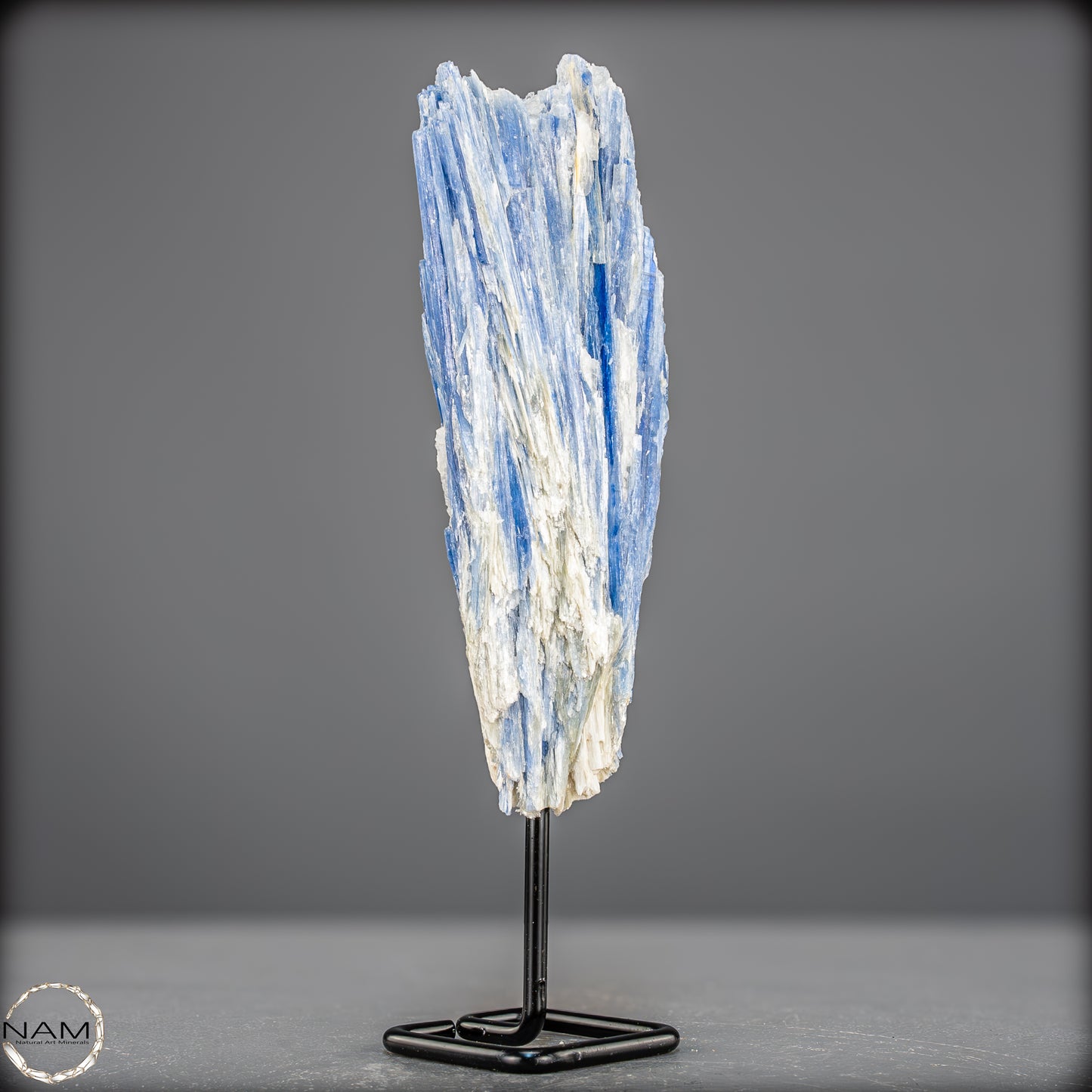 Natürlicher Kyanit-Kristall Cluster auf Ständer aus Brasilien - 438,69g
