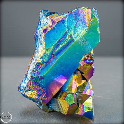 Wunderschönes Aura-Amethyst Kristallcluster – 671,39g