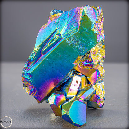 Wunderschönes Aura-Amethyst Kristallcluster – 671,39g