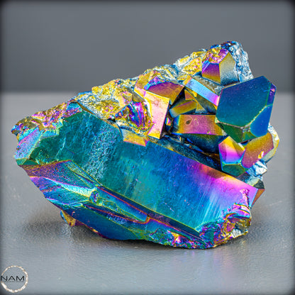 Wunderschönes Aura-Amethyst Kristallcluster – 671,39g