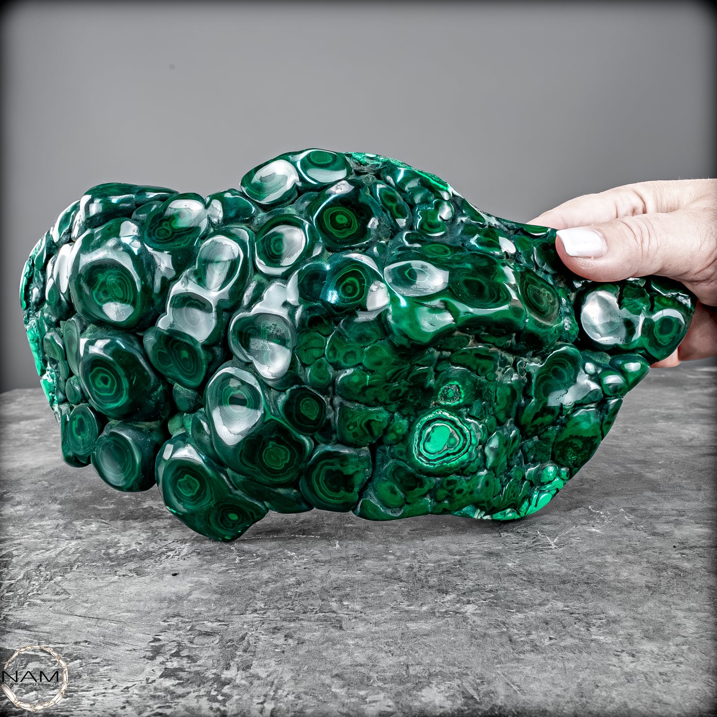 Natürlicher Botryoidaler Malachit - 2295,77g